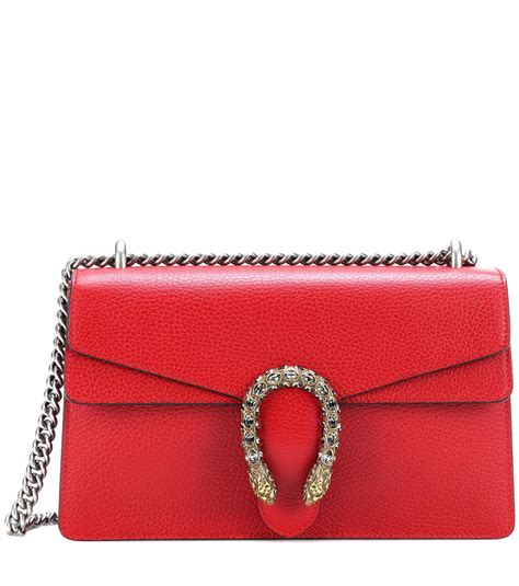 gucci dionysus leather shoulder bag red|gucci dionysus aliexpress.